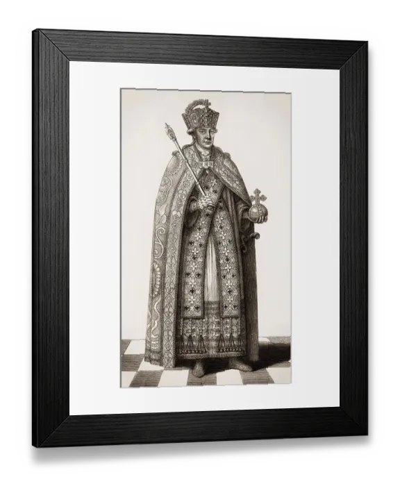 Framed Print : Leopold II, 1747 - 1792, Holy Roman Emperor Framed Print : Leopold II, 1747 - 1792, Holy Roman Emperor