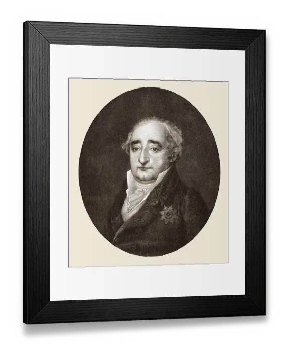 Framed Print : Heinrich Friedrich Karl vom und zum Stein Framed Print : Heinrich Friedrich Karl vom und zum Stein