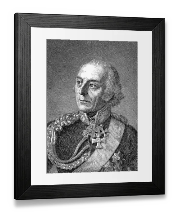 Framed Print : Johann David Ludwig Graf Yorck von Wartenberg