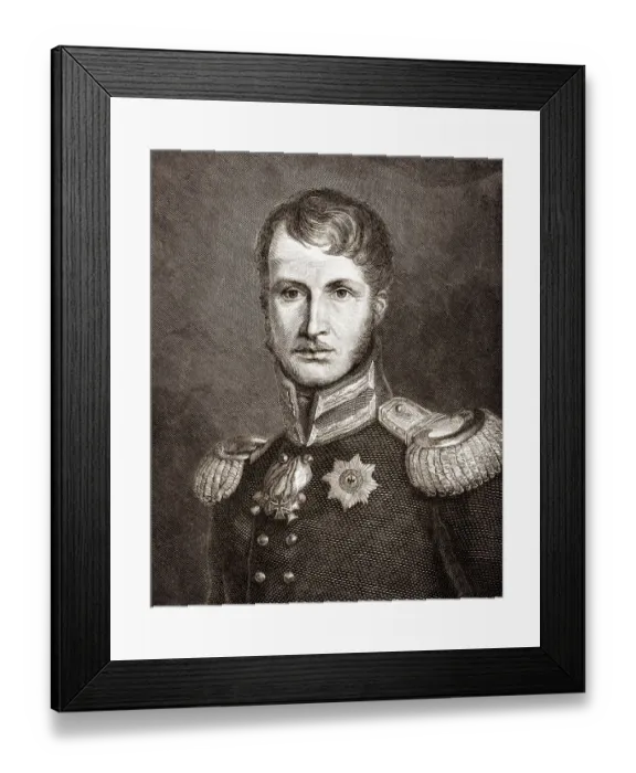 Framed Print : Frederick William III or Friedrich Wilhelm III