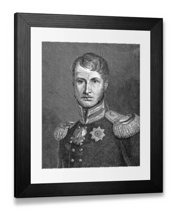 Framed Print : Frederick William III or Friedrich Wilhelm III
