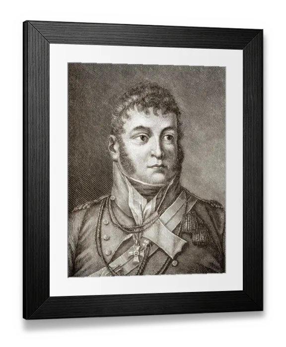 Framed Print : Karl Philipp Fuerst zu Schwarzenberg Framed Print : Karl Philipp Fuerst zu Schwarzenberg