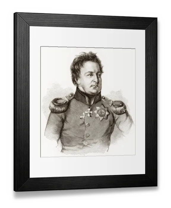 Framed Print : August Wilhelm Antonius Graf Neidhardt von Gneisenau Framed Print : August Wilhelm Antonius Graf Neidhardt von Gneisenau