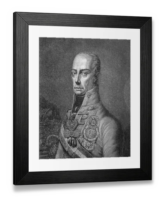 Framed Print : Francis II, 1768 - 1835, the last Holy Roman Emperor Framed Print : Francis II, 1768 - 1835, the last Holy Roman Emperor