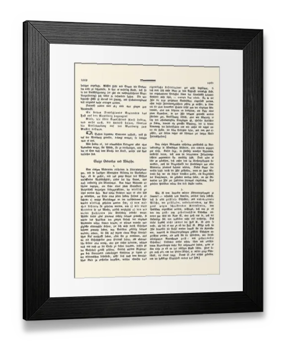 Framed Print : Number 195 of the German journal Isis with a list of the burnt things