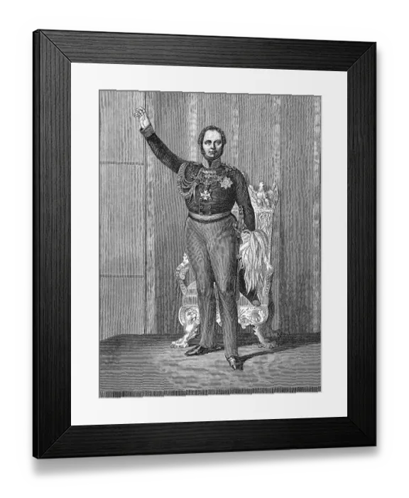 Framed Print : Frederick William IV, 1795 - 1861, King of Prussia Framed Print : Frederick William IV, 1795 - 1861, King of Prussia