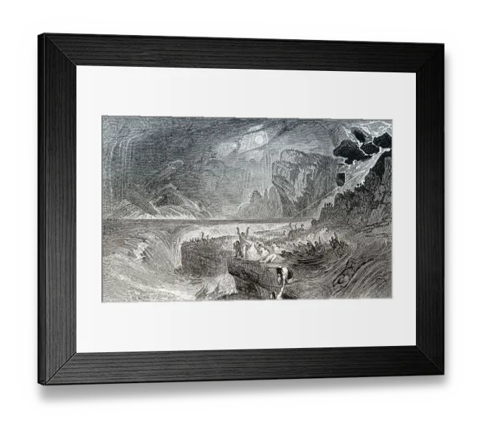 Framed Print : The deluge, Book of Genesis, Old Testament Framed Print : The deluge, Book of Genesis, Old Testament