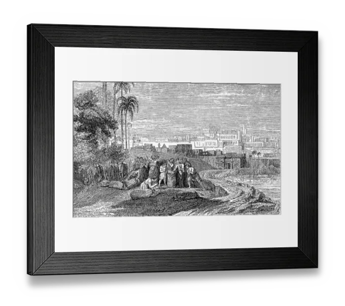 Framed Print : The cup was found in Benjamin's sack