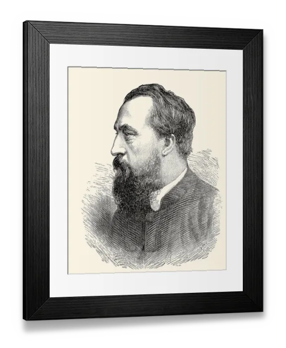 Framed Print : John George Wood, or Rev J. G. Wood Framed Print : John George Wood, or Rev J. G. Wood