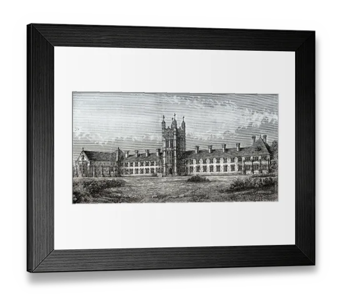 Framed Print : Wesleyan Theological Institution Framed Print : Wesleyan Theological Institution
