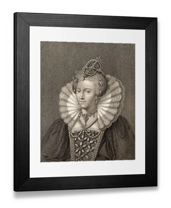 Framed Print : Elizabeth I, 1533 - 1603, Queen of England 1558 - 1603 Framed Print : Elizabeth I, 1533 - 1603, Queen of England 1558 - 1603