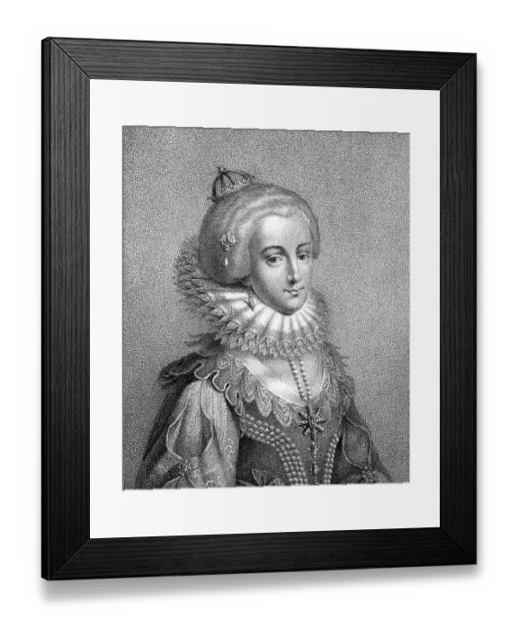Framed Print : Elizabeth Stuart, the Winter Queen Framed Print : Elizabeth Stuart, the Winter Queen