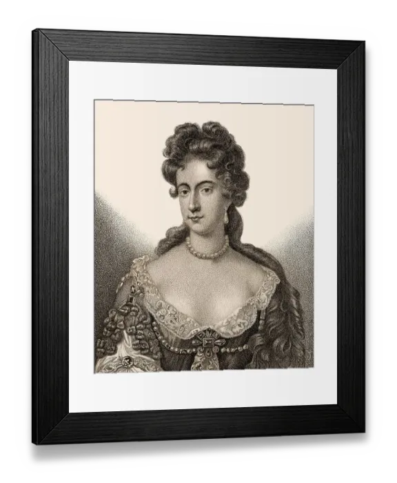 Framed Print : Mary I or Bloody Mary, 1516-1558