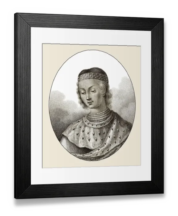 Framed Print : Charles of Orleans, 1394-1465, Duke of Orleans