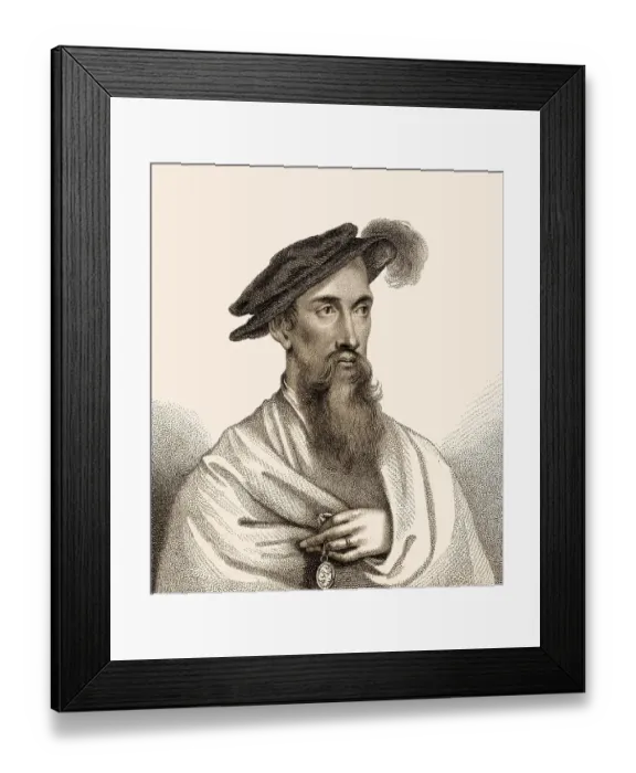 Framed Print : Edward Seymour, 1st Duke of Somerset