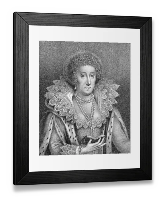Framed Print : Mary Herbert, Countess of Pembroke Framed Print : Mary Herbert, Countess of Pembroke