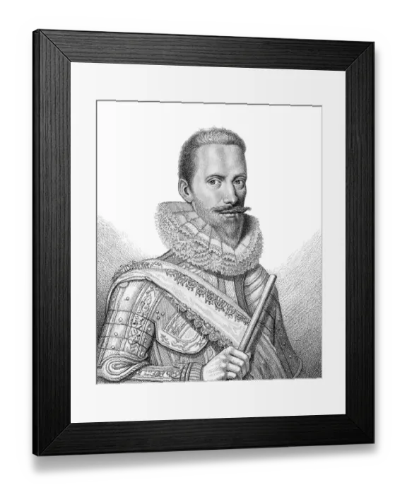 Framed Print : Edward Cecil, 1st Viscount Wimbledon