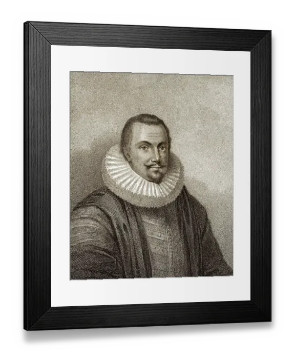 Framed Print : Thomas Coventry, 1st Baron Coventry