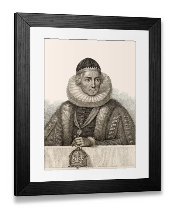 Framed Print : Henry Montagu, 1st Earl of Manchester, c Framed Print : Henry Montagu, 1st Earl of Manchester, c