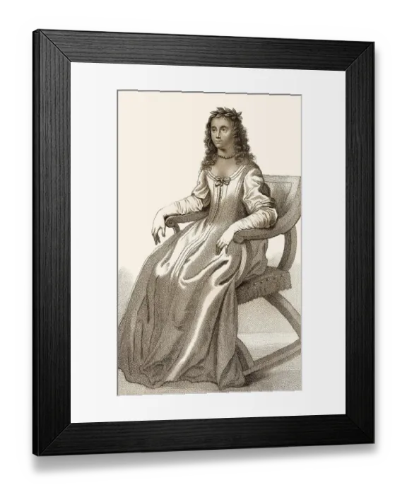 Framed Print : Margaret Lucas Cavendish, Duchess of Newcastle-upon-Tyne Framed Print : Margaret Lucas Cavendish, Duchess of Newcastle-upon-Tyne