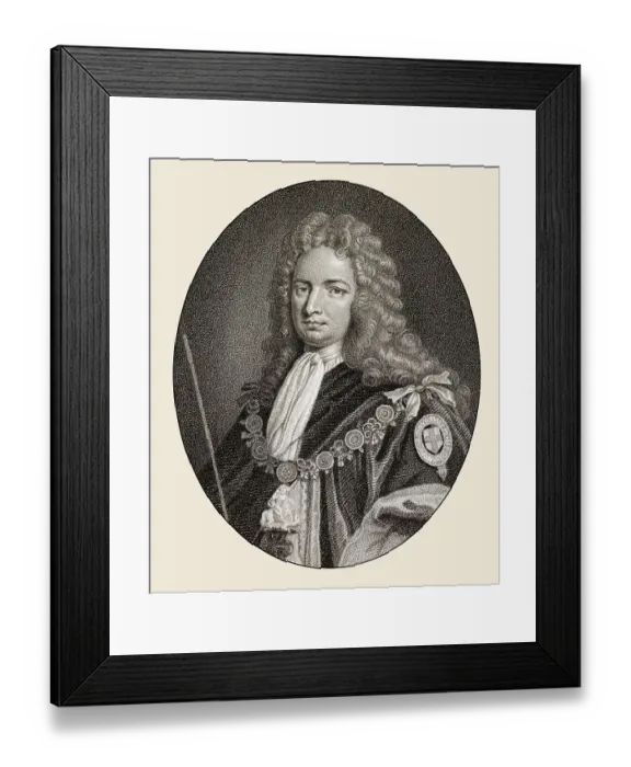Framed Print : Robert Harley, 1st Earl of Oxford and Earl Mortimer Framed Print : Robert Harley, 1st Earl of Oxford and Earl Mortimer