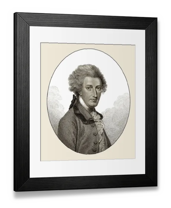 Framed Print : Thomas Lyttelton, 2nd Baron Lyttelton of Frankley
