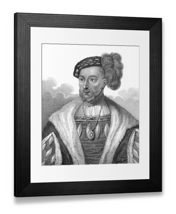 Framed Print : James V, 1512-1542, King of Scots Framed Print : James V, 1512-1542, King of Scots