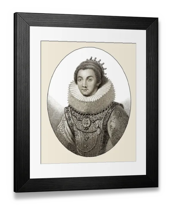 Framed Print : Agnes Douglas, Countess of Argyll