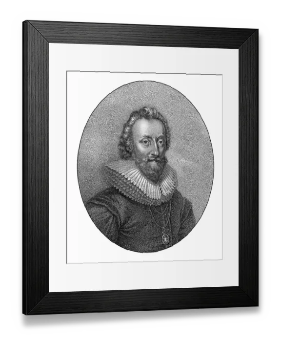 Framed Print : William Alexander, 1st Earl of Stirling