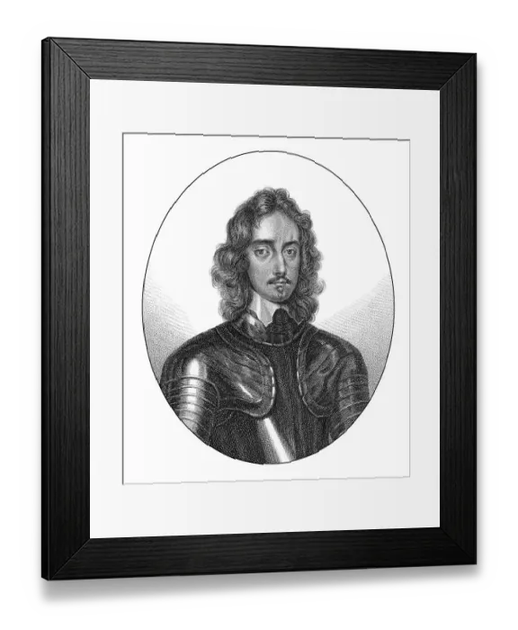 Framed Print : Thomas Fairfax, 3rd Lord Fairfax of Cameron