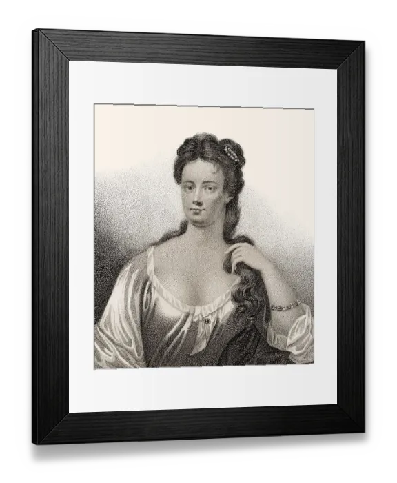 Framed Print : Henrietta Knight, Lady Luxborough