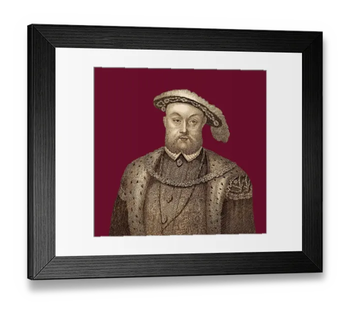 Framed Print : Henry VIII, 1491-1547, King of England