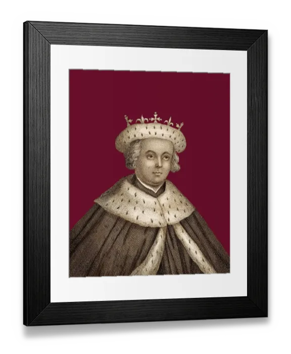 Framed Print : Edward V, 1470 - 1483, King of England