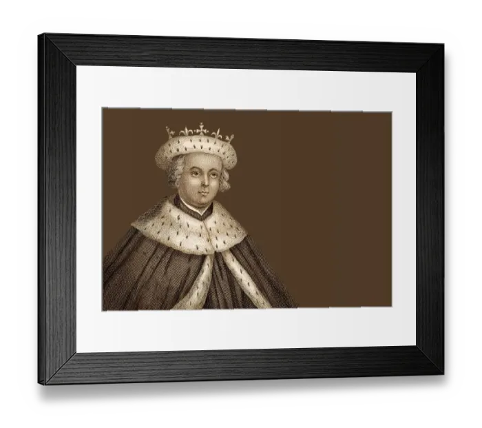 Framed Print : Edward V, 1470 - 1483, King of England