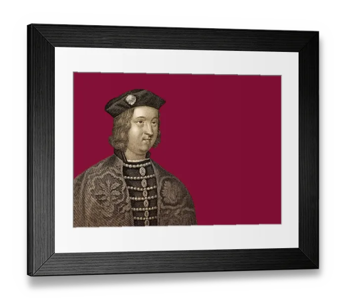 Framed Print : Edward IV, 1442 - 1483, King of England