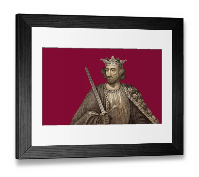 Framed Print : Edward I or Edward Longshanks and the Hammer of the Scots Framed Print : Edward I or Edward Longshanks and the Hammer of the Scots