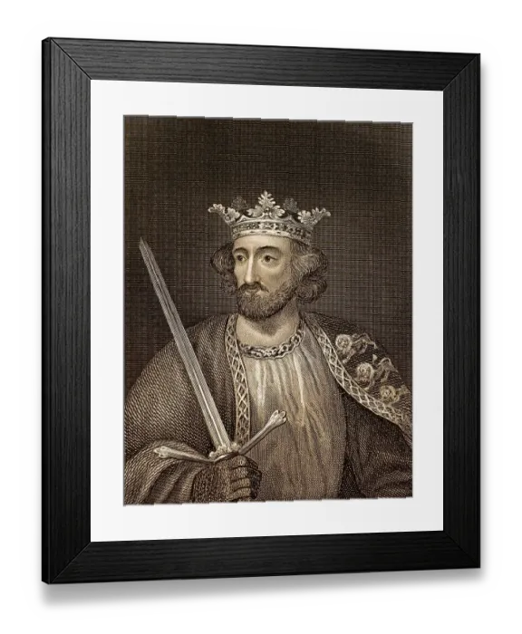 Framed Print : Edward I or Edward Longshanks and the Hammer of the Scots Framed Print : Edward I or Edward Longshanks and the Hammer of the Scots