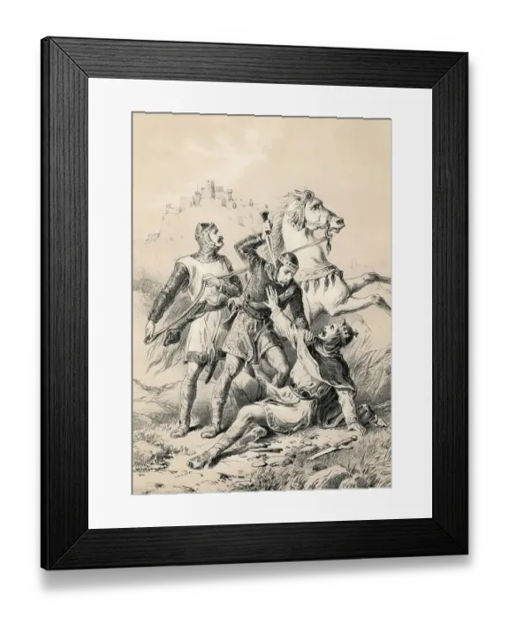 Framed Print : William II, William Rufus or William the Red