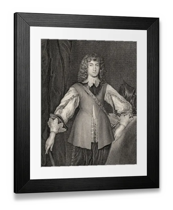 Framed Print : Rupert, Count Palatine of the Rhine