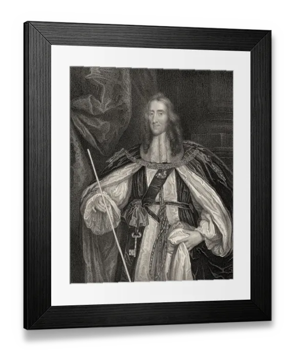 Framed Print : Edward Montagu, 2nd Earl of Manchester