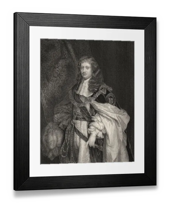 Framed Print : Edward Montagu, 1st Earl of Sandwich