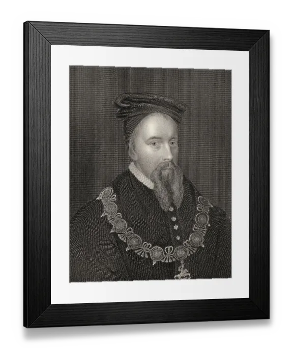 Framed Print : Thomas Stanley, 1st Earl of Derby