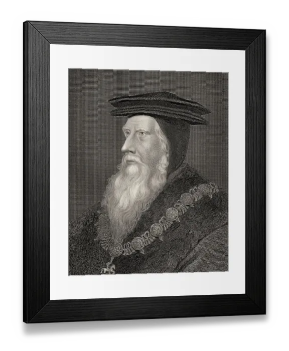 Framed Print : John Russell, 1st Earl of Bedfordc