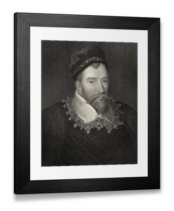 Framed Print : John Maitland, 1. Lord Maitland of Thirlestane Framed Print : John Maitland, 1. Lord Maitland of Thirlestane