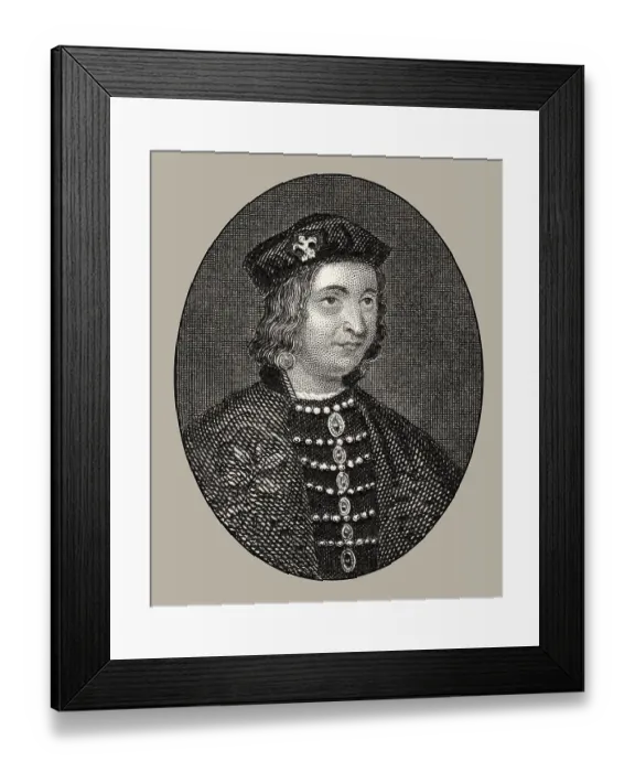 Framed Print : Edward IV, 1442-1483, King of England Framed Print : Edward IV, 1442-1483, King of England