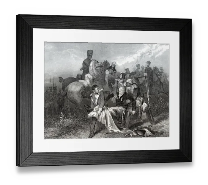 Framed Print : Generalmajor Sir Robert Henry Sale