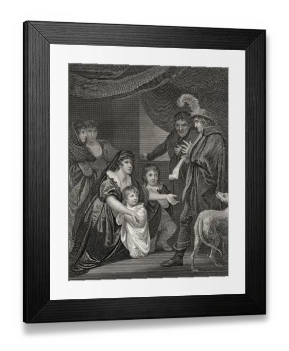 Framed Print : Elizabeth Woodville, 1437-1492