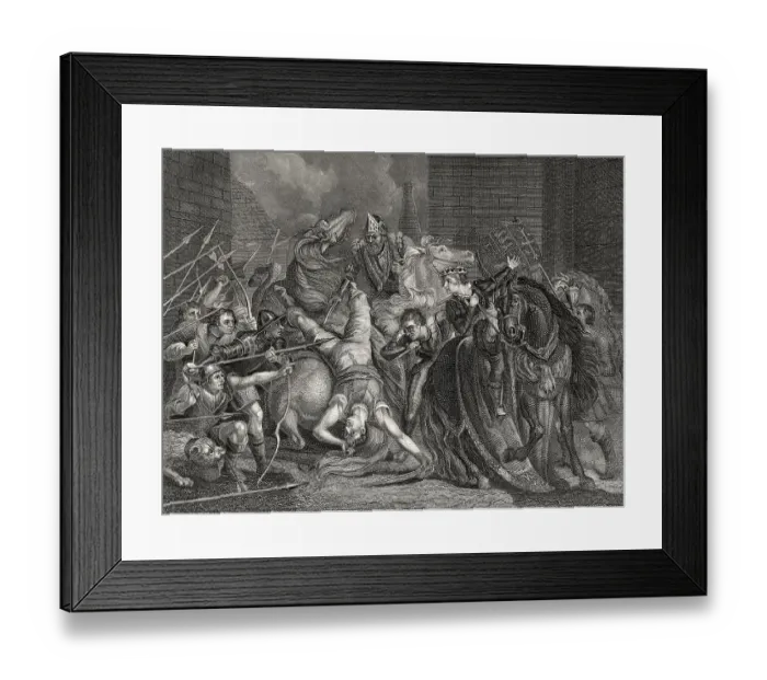 Framed Print : Sir William Walworth, Oberbuergermeister von London Framed Print : Sir William Walworth, Oberbuergermeister von London