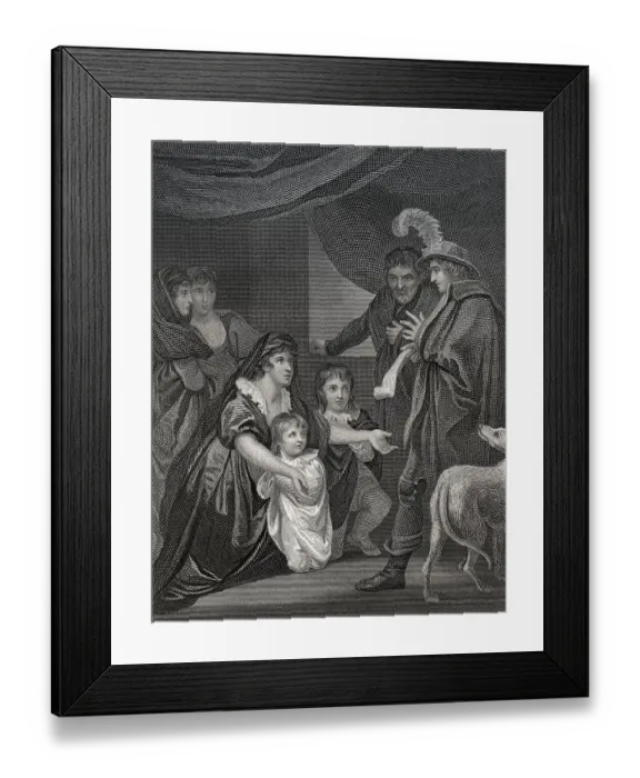 Framed Print : Elizabeth Woodville, 1437-1492