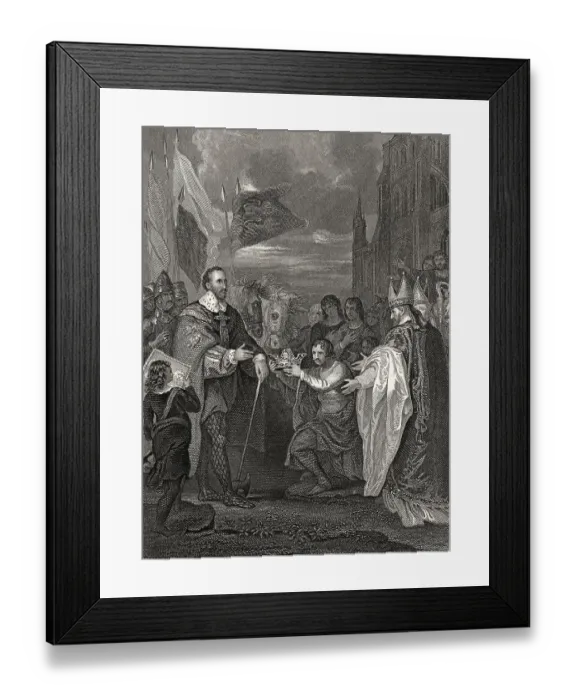 Framed Print : Wilhelm I. Wilhelm der Eroberer, ca